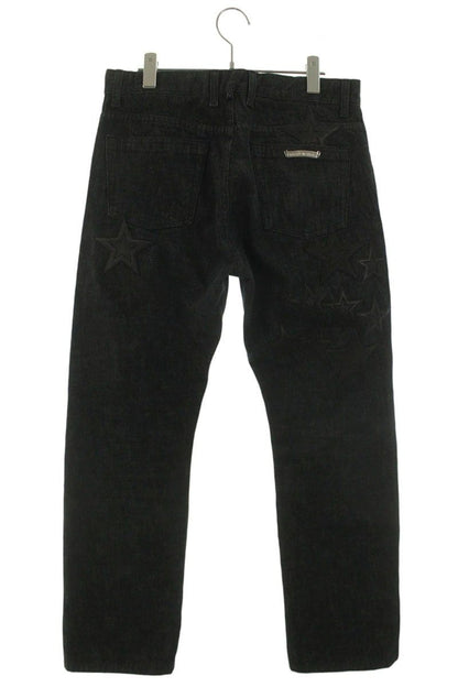 Chrome Hearts Jean Strtlg Fbrc Star Long Pants with Patch — view 2