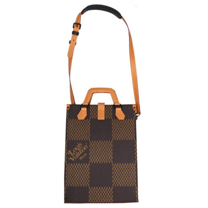 Louis Vuitton Mini Tote Damier Ebene Giant Shoulder Bag — view 2