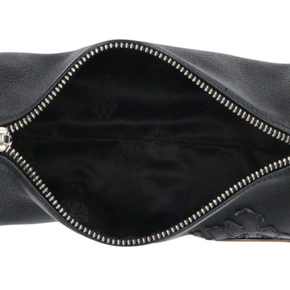 Chrome Hearts Grinds Cemetery Cross Patch Leather Handbag — view 3