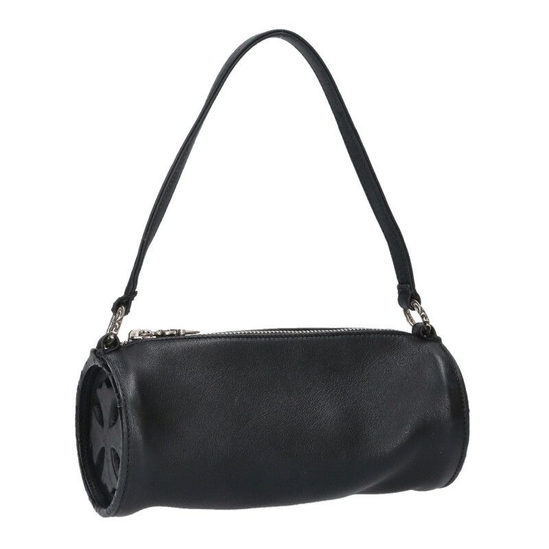 Chrome Hearts Grinds Cemetery Cross Patch Leather Handbag — view 2