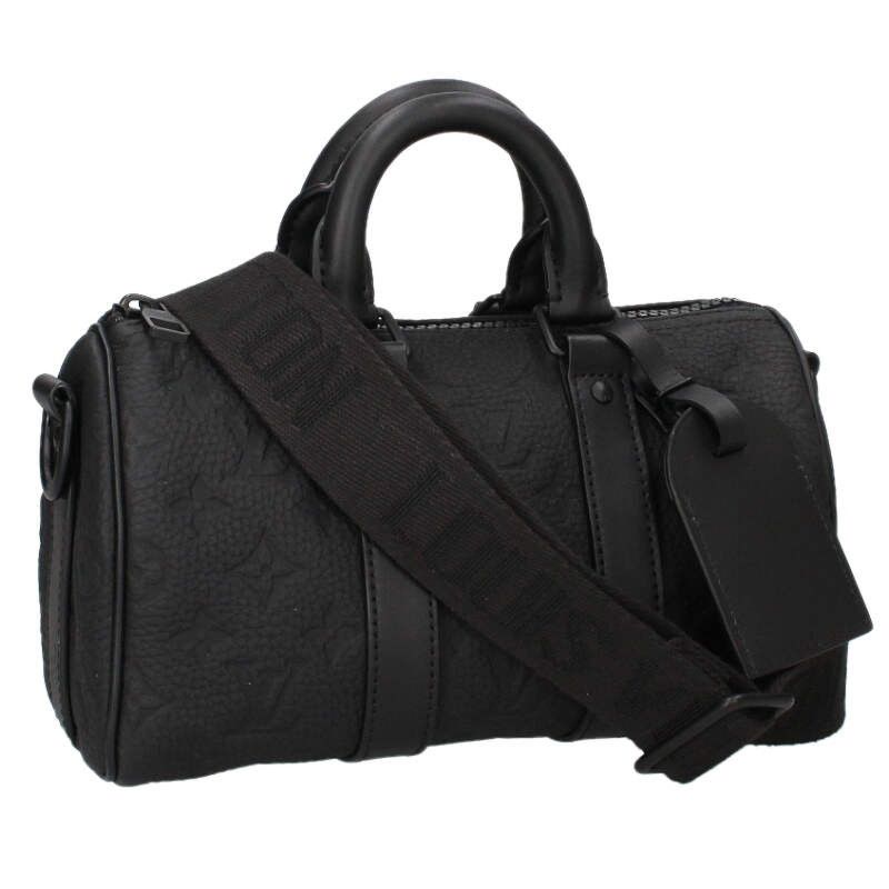 Louis Vuitton Keepall Bandouliere 25 Monogram Embossed Leather 2-Way Shoulder