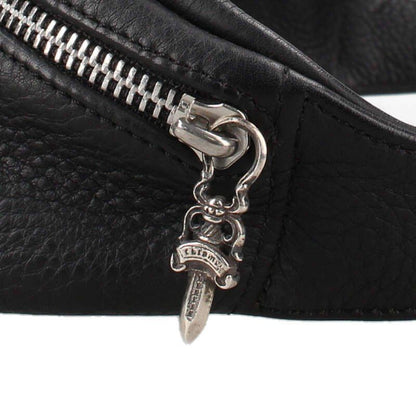 Chrome Hearts 1 Snat Pack Daga Zip Gun Slinger Belt Leather Waist Bag — view 4