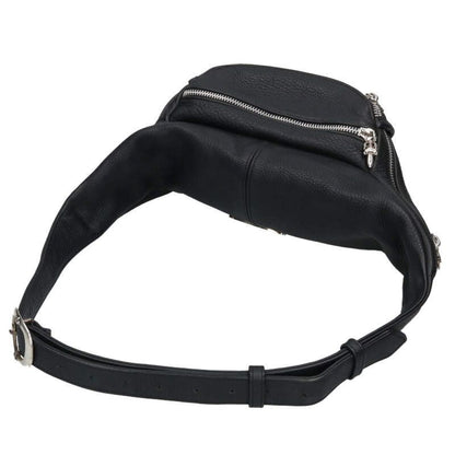 Chrome Hearts 1 Snat Pack Daga Zip Gun Slinger Belt Leather Waist Bag — view 2