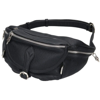 Chrome Hearts 1 Snat Pack Daga Zip Gun Slinger Belt Leather Waist Bag