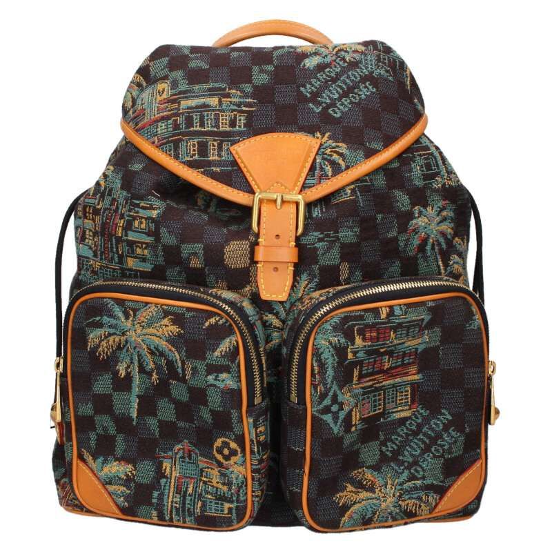 Louis Vuitton Miami Print Montsouris Cargo Backpack
