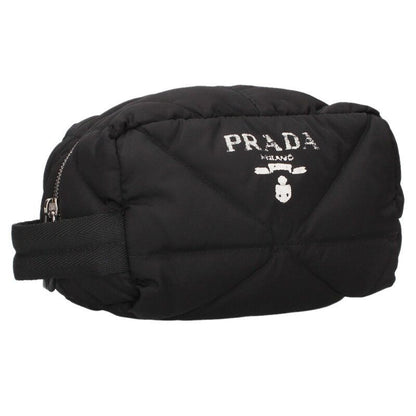 Prada Re-Nylon Logo Print Clutch