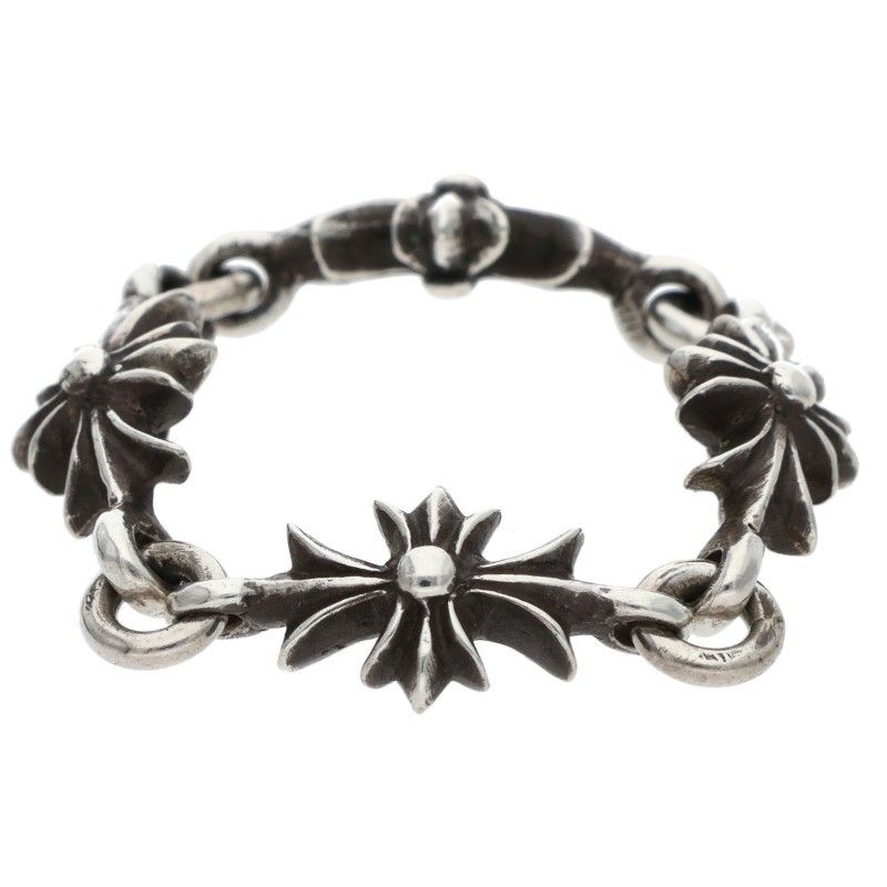 Chrome Hearts Ring Tny CH Pls Tiny Ech Plus Silver — view 3