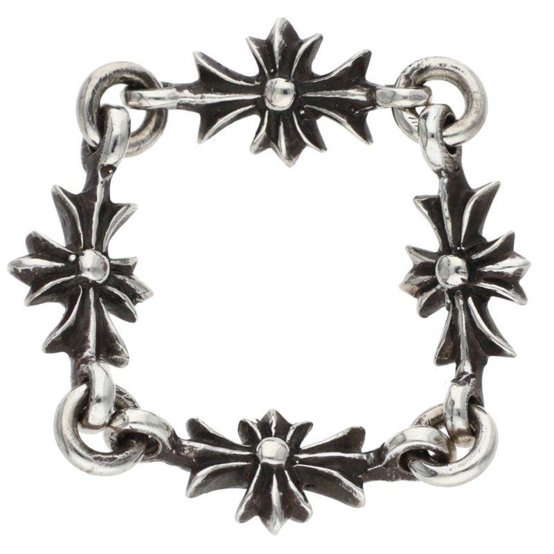 Chrome Hearts Ring Tny CH Pls Tiny Ech Plus Silver — view 2