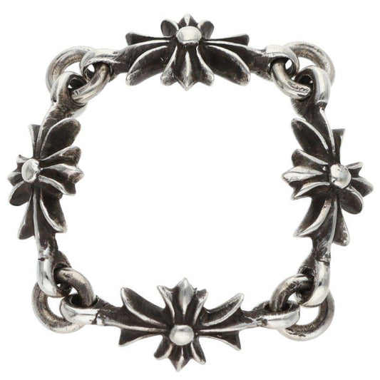 Chrome Hearts Ring Tny CH Pls Tiny Ech Plus Silver