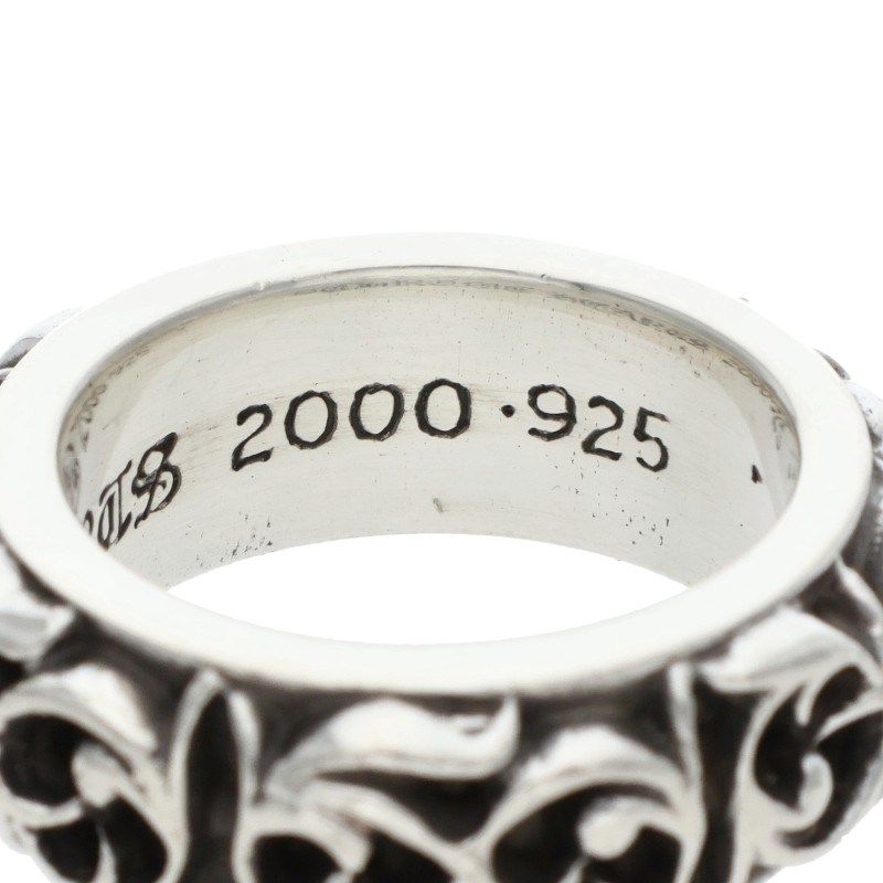 Chrome Hearts Etrnity Vine Band Eternity Silver Ring — view 5