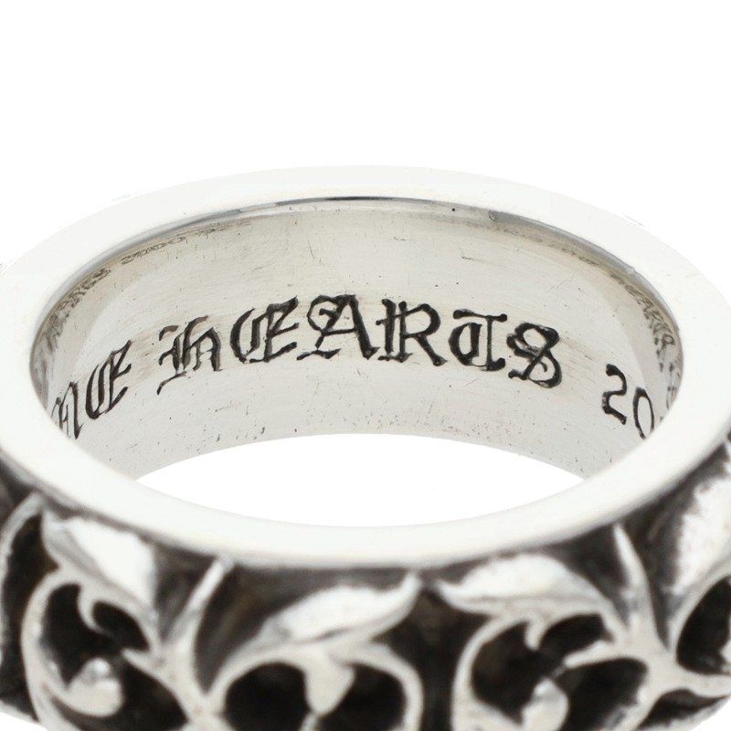 Chrome Hearts Etrnity Vine Band Eternity Silver Ring — view 4