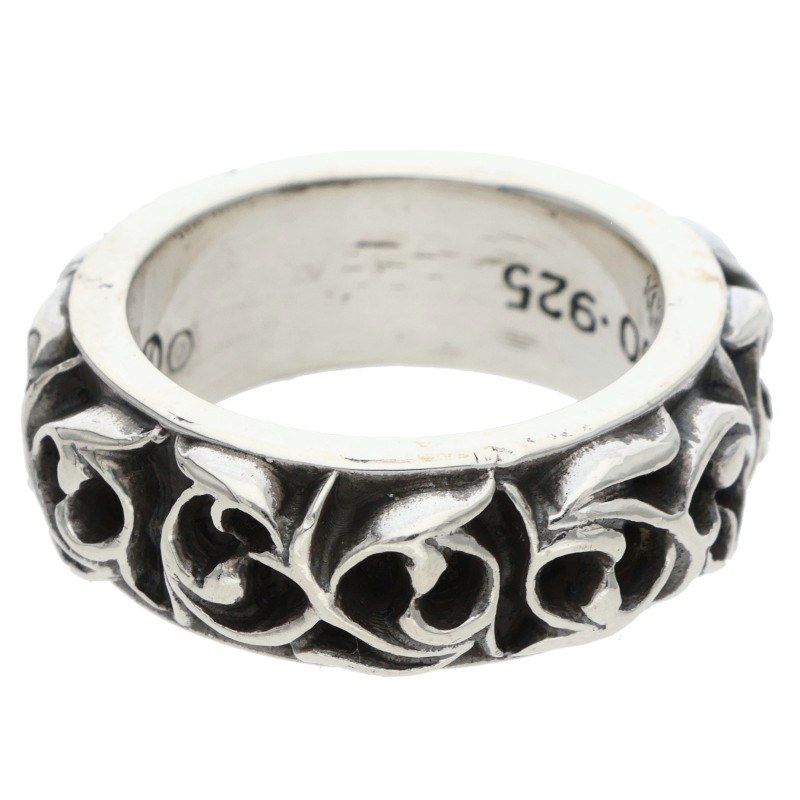 Chrome Hearts Etrnity Vine Band Eternity Silver Ring — view 2
