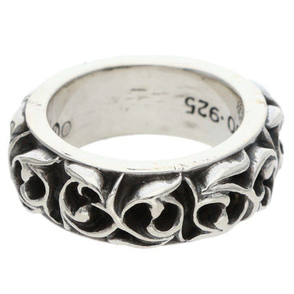 Chrome Hearts Etrnity Vine Band Eternity Silver Ring — view 2
