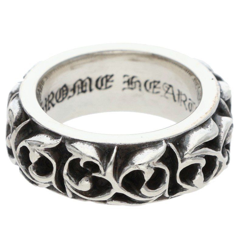 Chrome Hearts Etrnity Vine Band Eternity Silver Ring