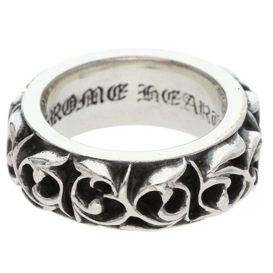 Chrome Hearts Etrnity Vine Band Eternity Silver Ring