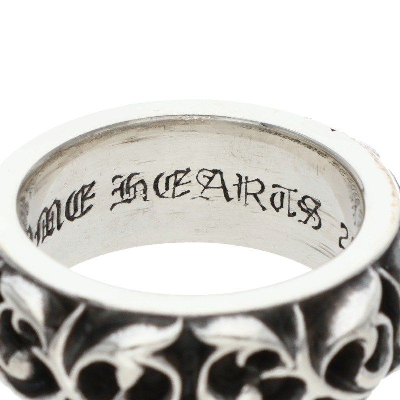 Chrome Hearts Etrnity Vine Band Eternity Silver Ring — view 4