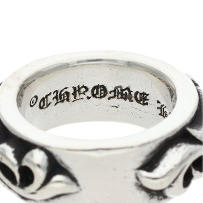 Chrome Hearts Dbl Narrow Vine Band Double Silver Ring — view 3
