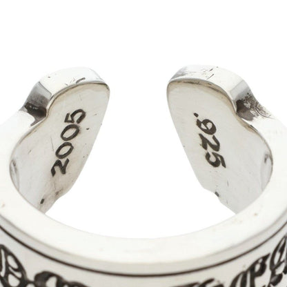 Chrome Hearts LG Scroll Label Silver Ring — view 4