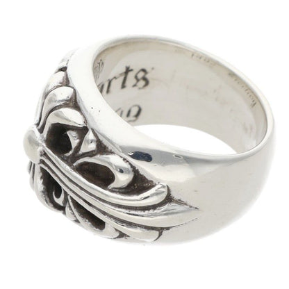 Chrome Hearts Flrl Crs Floral Cross Silver Ring — view 5