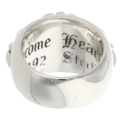 Chrome Hearts Flrl Crs Floral Cross Silver Ring — view 2