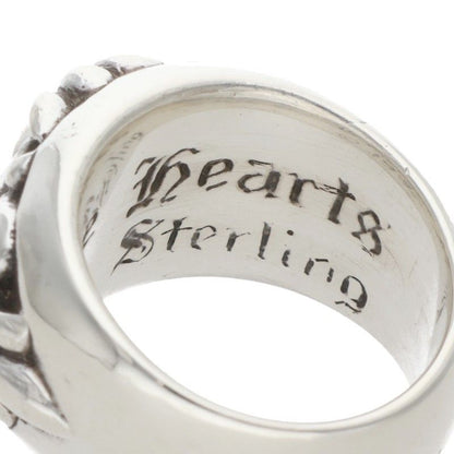 Chrome Hearts Flrl Crs Floral Cross Silver Ring — view 4