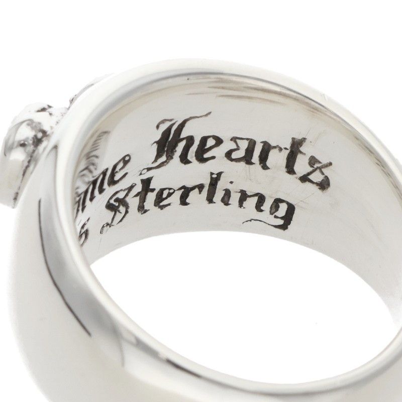 Chrome Heart in Band P Dmnd Pave Diamond Silver Ring — view 4