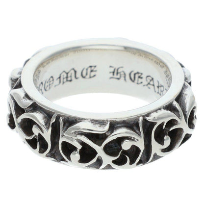 Chrome Hearts Etrnity Vine Band Eternity Silver Ring