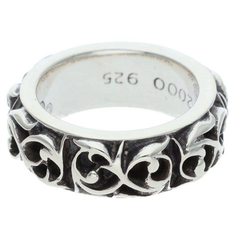Chrome Hearts Etrnity Vine Band Eternity Silver Ring — view 2