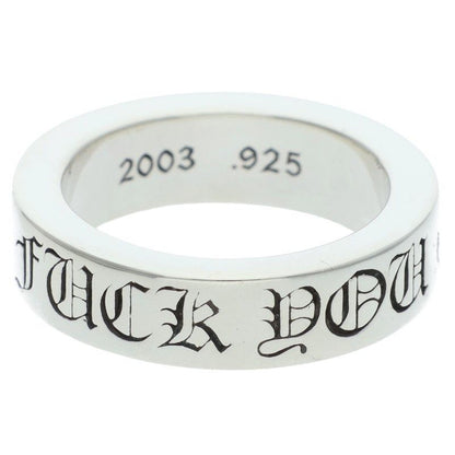 Chrome Hearts mm Spacer Fuckyou Silver Ring
