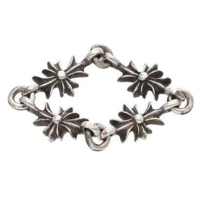 Chrome Hearts Ring Tny CH Pls Tiny Ech Plus Silver — view 5