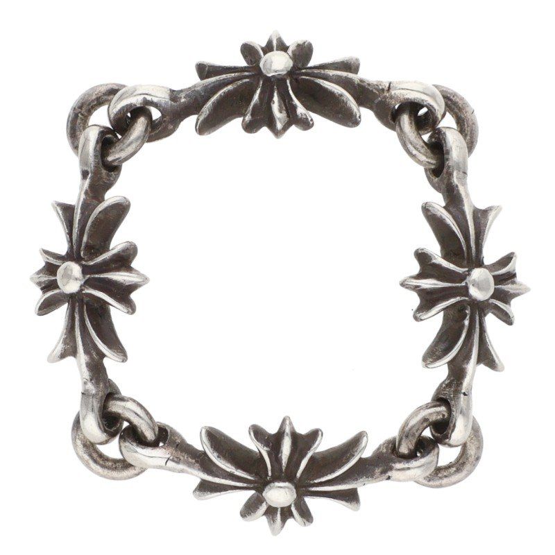 Chrome Hearts Ring Tny CH Pls Tiny Ech Plus Silver