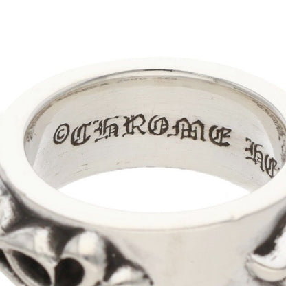 Chrome Hearts Dbl Narrow Vine Band Double Silver Ring — view 3
