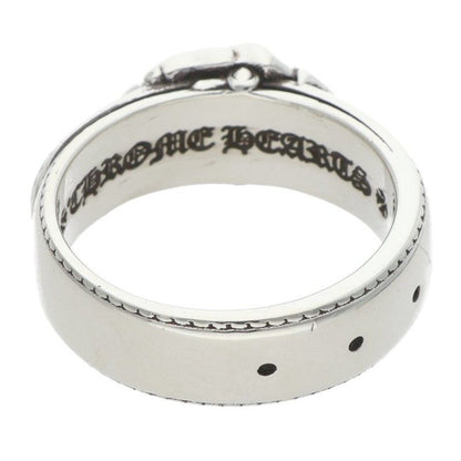 Chrome Hearts Belted CH Sml CH Logo Small Silver Ring — view 2