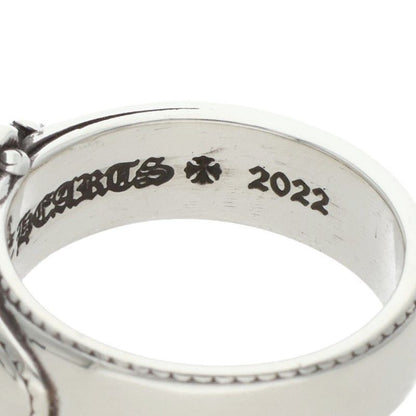 Chrome Hearts Belted CH Sml CH Logo Small Silver Ring — view 4