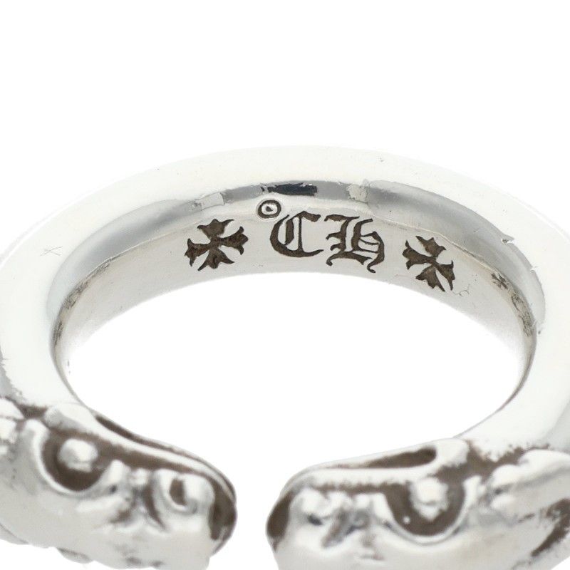 Chrome Hearts Double Dog Ring Dog Silver — view 3