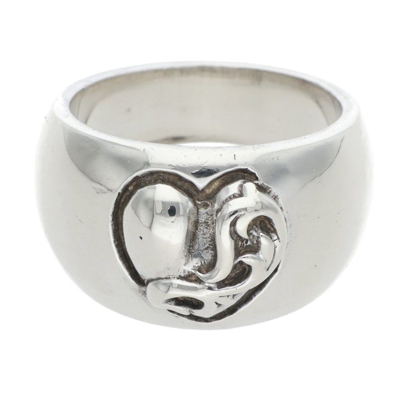 Chrome Heart in Band Silver Ring