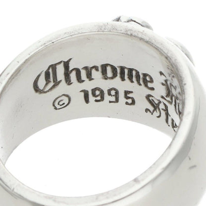 Chrome Heart in Band Silver Ring — view 3
