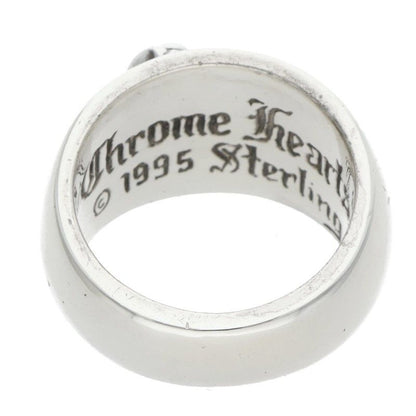 Chrome Heart in Band Silver Ring — view 2