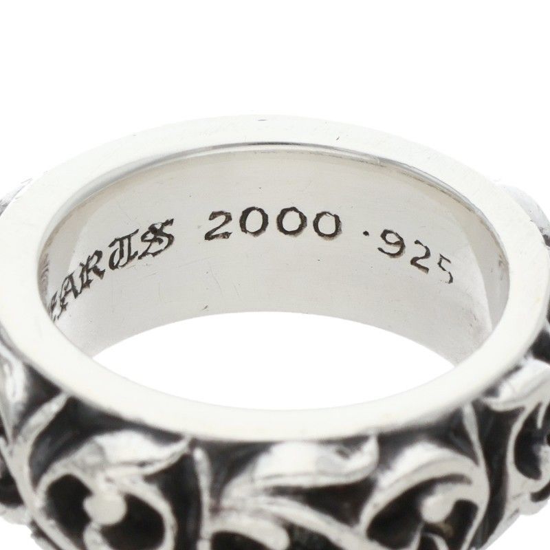 Chrome Hearts Etrnity Vine Band Eternity Silver Ring — view 4