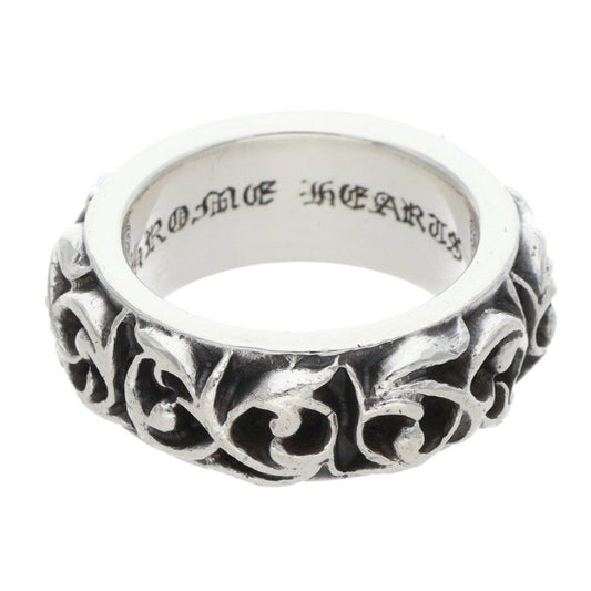 Chrome Hearts Etrnity Vine Band Eternity Silver Ring