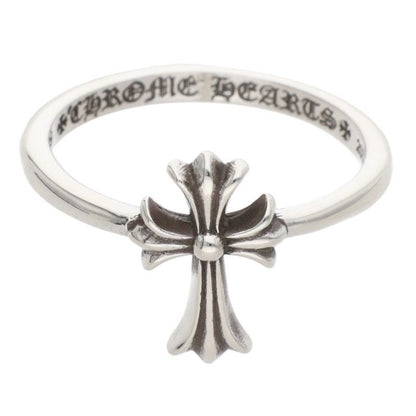 Chrome Hearts Bubblgm CH Crs Bubblegum CH Cross Silver Ring