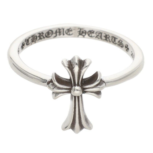 Chrome Hearts Bubblgm CH Crs Bubblegum CH Cross Silver Ring
