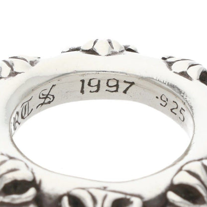 Chrome Hearts Cross Band Silver Ring — view 4