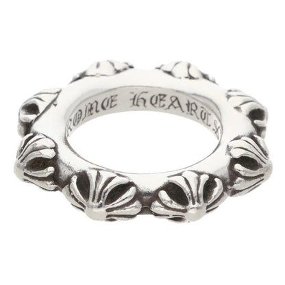 Chrome Hearts Cross Band Silver Ring