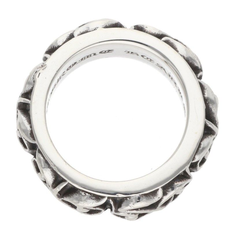 Chrome Hearts Etrnity Vine Band Eternity Silver Ring — view 5