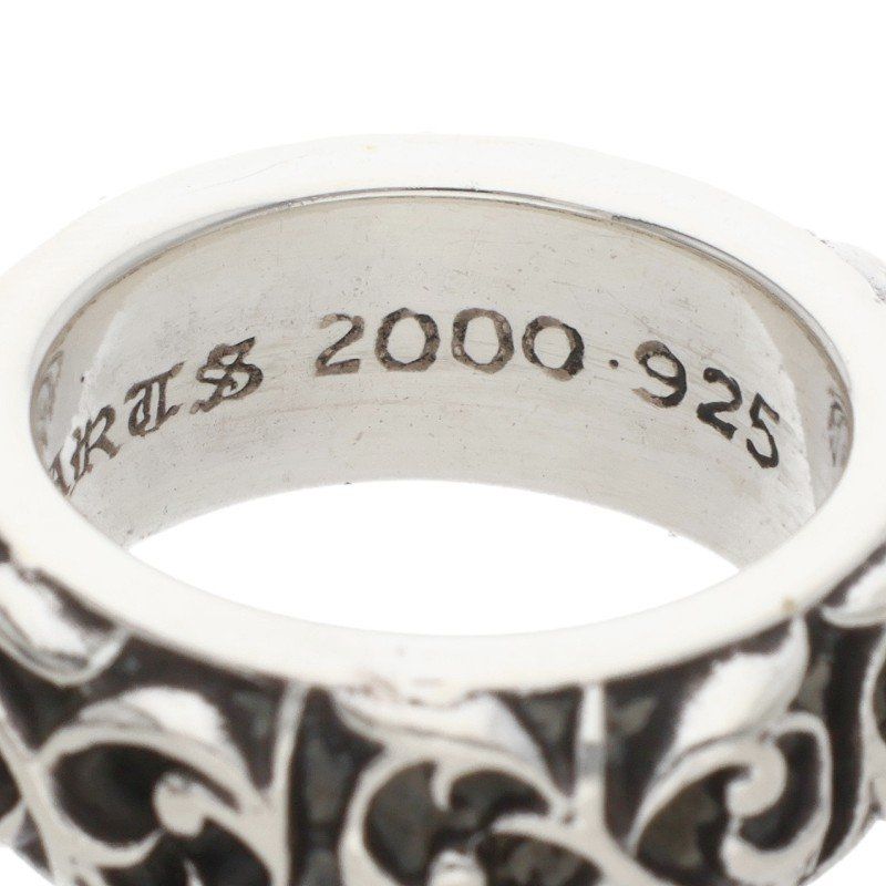 Chrome Hearts Etrnity Vine Band Eternity Silver Ring — view 4