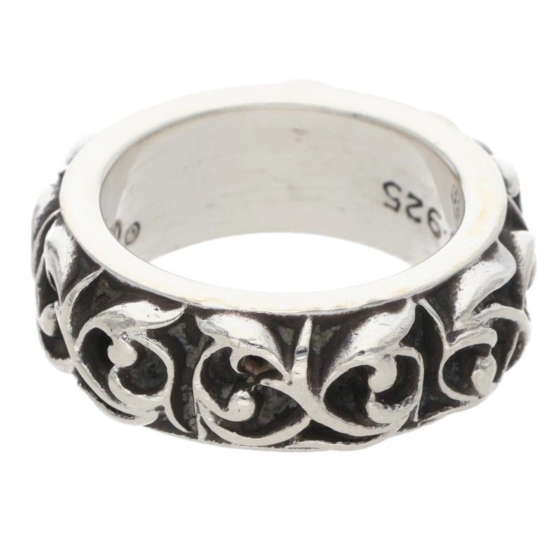 Chrome Hearts Etrnity Vine Band Eternity Silver Ring — view 2