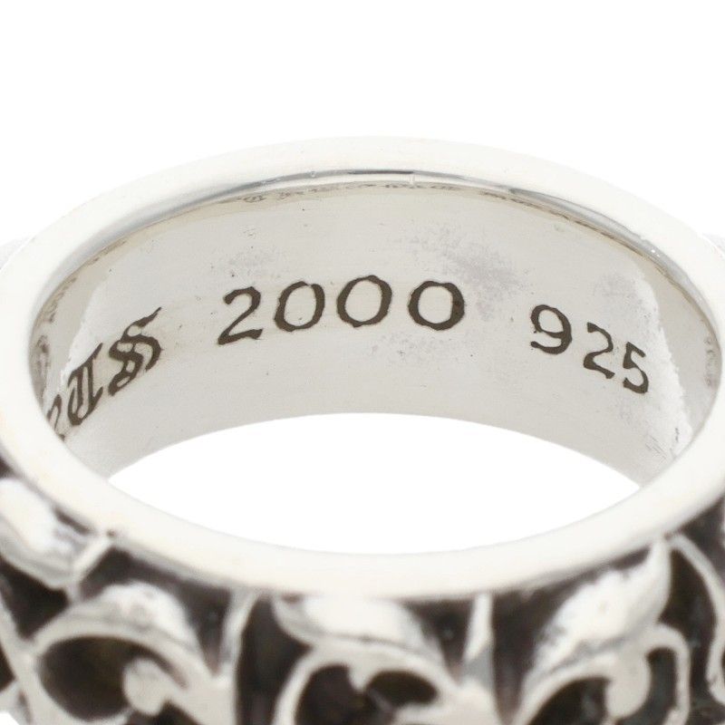 Chrome Hearts Etrnity Vine Band Eternity Silver Ring — view 4