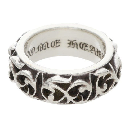 Chrome Hearts Etrnity Vine Band Eternity Silver Ring