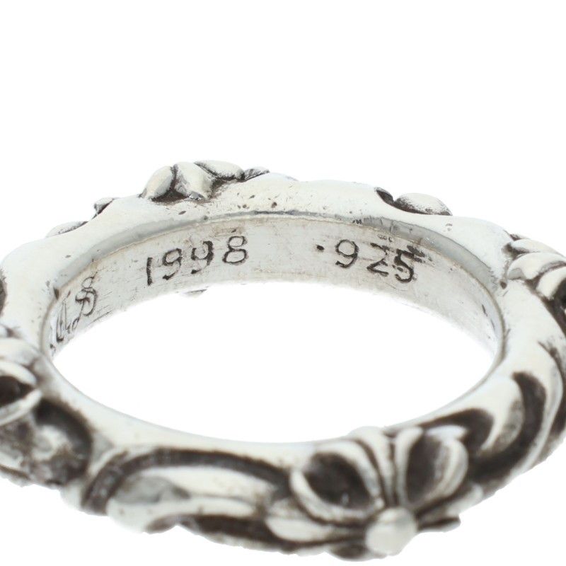 Chrome Hearts Sbt Band Silver Ring — view 5